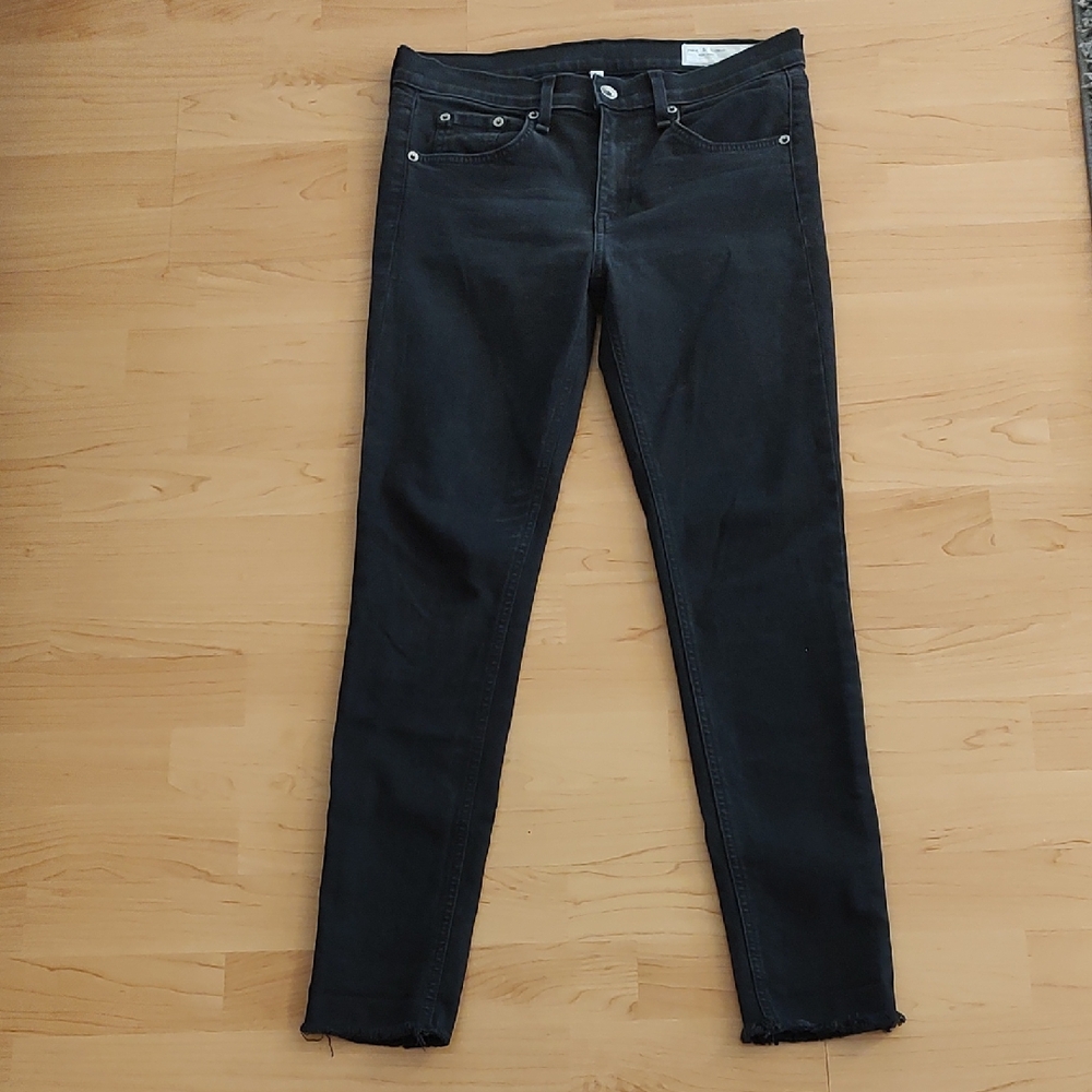 Rag & Bone Black Skinny Jeans